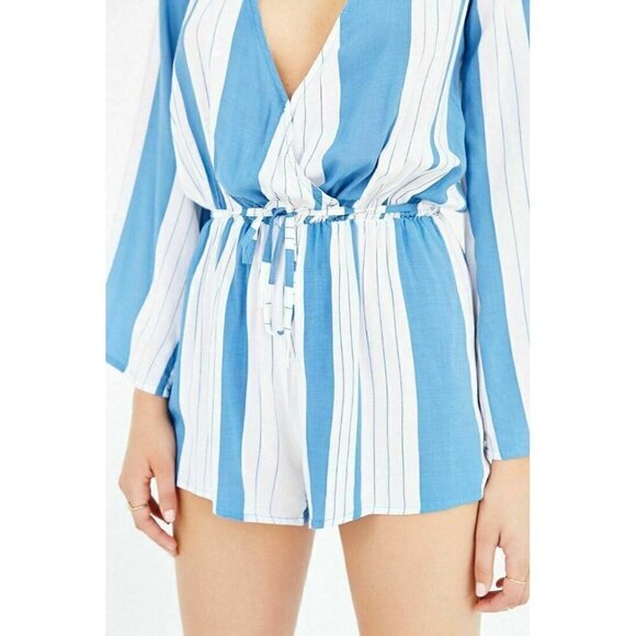 Faithfull The Brand Women's Blue Vision Romper L - Picture 3 of 6